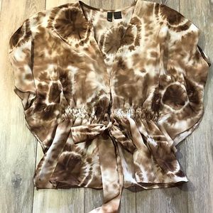 Swim Tie Waist Coverup